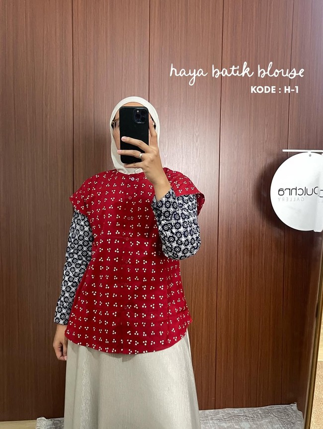 Ide padu padan batik cap.