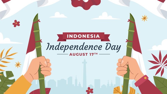 ILUSTRASI HARI KEMERDEKAAN.