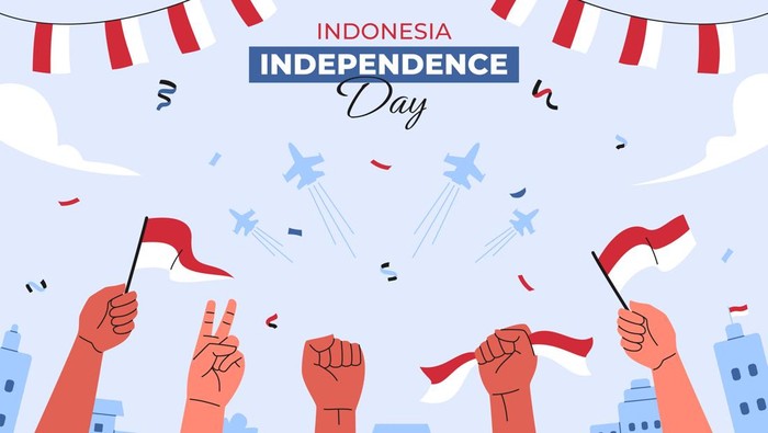 ILUSTRASI HARI KEMERDEKAAN.
