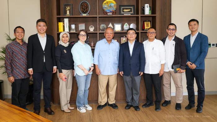 Kepala Otorita IKN (Basuki Hadimuljono) dan PT Intiland Development Tbk.