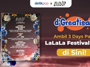 Selamat! Ini Dia 3 Pemenang Kuis Tiket Gratis LaLaLa Festival 2025