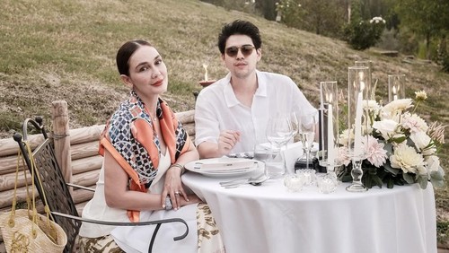 Luna Maya dan Maxime Bouttier