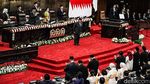 Momen Pidato Kenegaraan Perdana Prabowo di Sidang Tahunan MPR