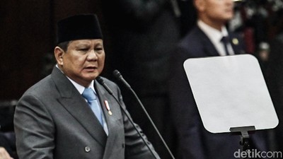 Momen Pidato Kenegaraan Perdana Prabowo di Sidang Tahunan MPR