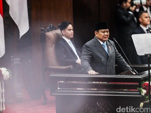 Perdana! Pidato Lengkap Prabowo Beberkan RAPBN 2026