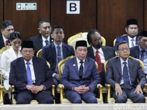 Para Mantan Presiden dan Wapres Hadiri Sidang Tahunan MPR