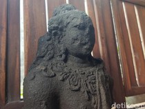 Arca Kuno Tak Sengaja Ditemukan Pekerja Proyek Galian di Sleman