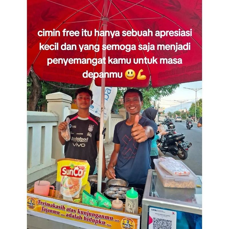 Haru! Cerita Penjual Cimin Beri Cimin Gratis untuk Murid Berprestasi