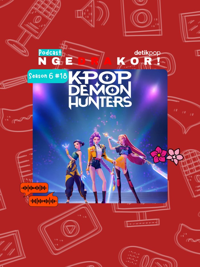 Podcast ngedrakor! Podcast ngedrakor! episode K-Pop Demon Hunters.