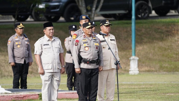 Polda Riau menyiapkan ribuan personel untuk pengamanan maksimal Festival Pacu Jalur di Kuansing.