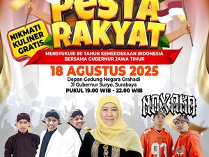Pesta Rakyat HUT ke-80 RI di Jawa Timur, Ada Apa Saja?