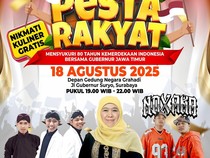 Pesta Rakyat HUT ke-80 RI di Jawa Timur, Ada Apa Saja?