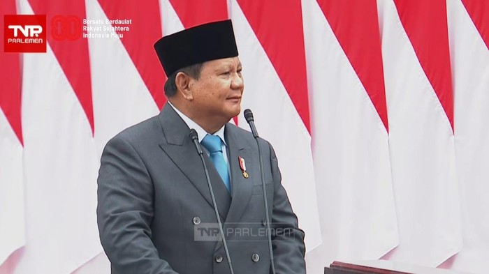 Presiden Prabowo Subianto (dok. YouTube Setpres)