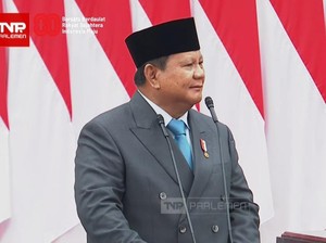 Awali Pidato Sidang Tahunan, Prabowo Paparkan Capaian Presiden Terdahulu