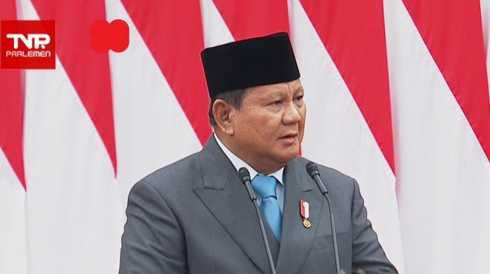 Presiden Prabowo Subianto (dok. YouTube Setpres)