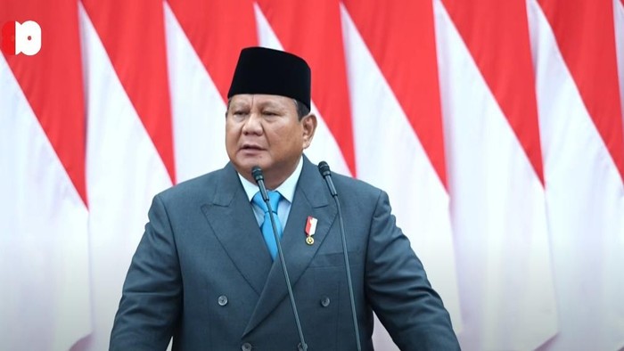 Presiden Prabowo Subianto (dok. YouTube Setpres)