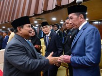 Momen Prabowo Salami SBY Hingga Jokowi di Sidang Tahunan MPR