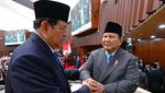 Momen Prabowo Salami SBY Hingga Jokowi di Sidang Tahunan MPR