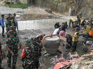TNI Manunggal Membangun Desa Hadirkan Jalan Impian Warga Bojonegoro