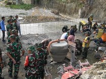 TNI Manunggal Membangun Desa Hadirkan Jalan Impian Warga Bojonegoro