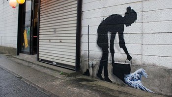 Gambar mural yang menarik perhatian. Foto: via BoredPanda