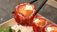 Menu sushi ini hanya tersedia di 5 outlet Sushi Hiro, yakni Senopati, Hang Tuah, Cove Batavia PIK, Summarecon Mall Serpong, dan Cipete. Menu ini tersedia sampai akhir September 2025. Foto: detikcom/Riska Fitria