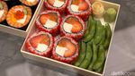 Unik! Sushi Jumbo Diisi Strawberry Jepang dan Mangga Arum Manis