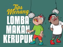 Infografis: Rahasia Gigitan Awal dan Trik Mengunyah Cepat di Lomba Makan Kerupuk