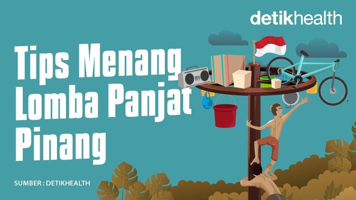 Tips Menang Lomba Panjat Pinang, Paling Krusial Atur Formasi Pemanjat