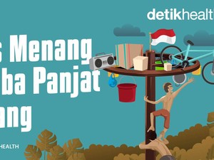 Tips Menang Lomba Panjat Pinang, Paling Krusial Atur Formasi Pemanjat