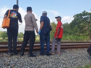 Pria Purworejo Tewas Diduga Tabrakkan Diri ke Kereta Api