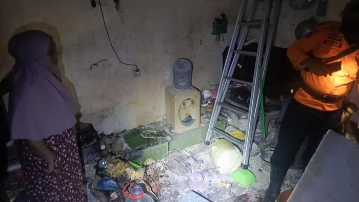 TPK rumah kebakaran karena tabung gas meledak di Bogor, Jawa Barat