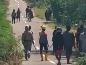 Bentrok Warga di Manggarai Timur-Ngada, 1 Orang Kepala Bocor