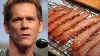 Siapa sangka nama olahan daging seperti bacon bisa menjadi nama keren. Contohnya pada Kevin Bacon yang terkenal lewat film Footloose dan Apollo 13. Foto: Craft Your Happy Place