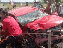 Fakta-fakta KA Batara Kresna Vs Agya Tewaskan 1 Orang di Wonogiri