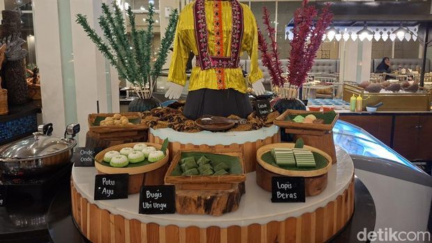 Aneka menu di Cita Rasa Nusantara Sheraton Hotel Bandung.