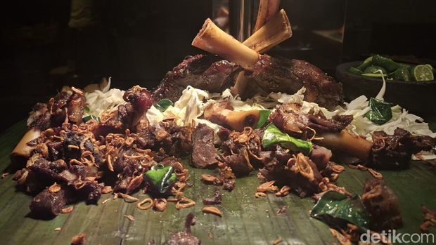 Aneka menu di Cita Rasa Nusantara Sheraton Hotel Bandung.