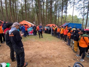 1.942 Pendaki Naik Gunung Bawakaraeng H-1 Jelang HUT ke-80 RI