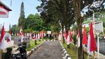 Potret 10.001 Bendera Merah Putih di Gedung Perundingan Linggarjati