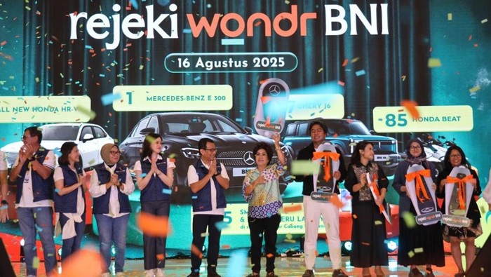 BNI Bagikan Hadiah Tahap Pertama Rejeki wondr BNI