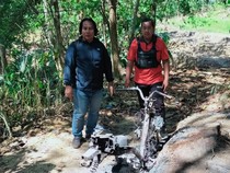 Motor Warga di Sampang Raib Dicuri Lalu Ditemukan Sudah Ludes Terbakar