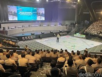 Dihadiri Kakorlantas, Polda Metro Simulasi Pengamanan Lalin HUT RI Besok
