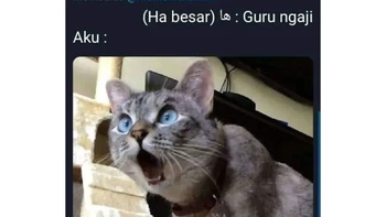 Ha-nya harus besar. Foto: X/ifandamn