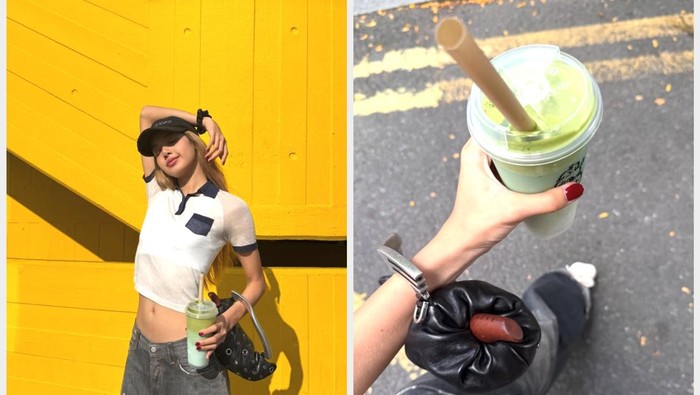 Gara-gara Lisa BLACKPINK, Matcha Biru Ini Viral hingga Laris Diantre!