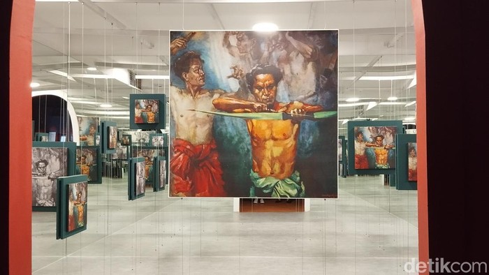 Pameran lukisan dan sketsa Henk Ngantung.
