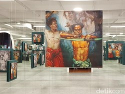 Cerita di Balik Lukisan Memanah, Jadi Saksi Bung Karno Saat Baca Naskah Proklamasi