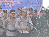 Video Polri Gelar Apel Operasi Pengamanan HUT RI, 9.035 Personel Dikerahkan