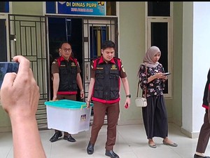 Kejari Pagar Alam Geledah Kantor Dinas PUPR, Sejumlah Dokumen Disita