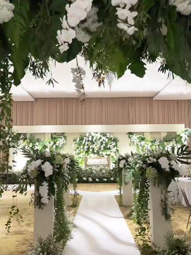 Konsep dekorasi pernikahan ramah lingkungan, minim sampah dan bisa menjadi inspirasi bagi calon pengantin.