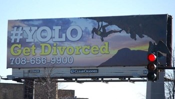 Sebuah ajakan untuk menikmati hidup dengan bercerai? Foto: Mr_Abel via Bored Panda